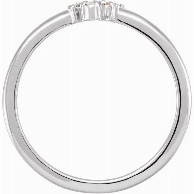 14K Gold Ring with Rose-Cut &amp; Faceted Diamond