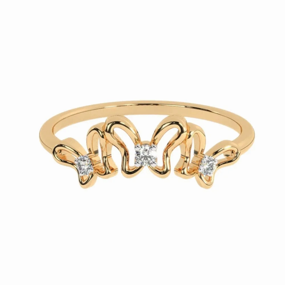 14KT (585) Yellow Gold Ring For Women