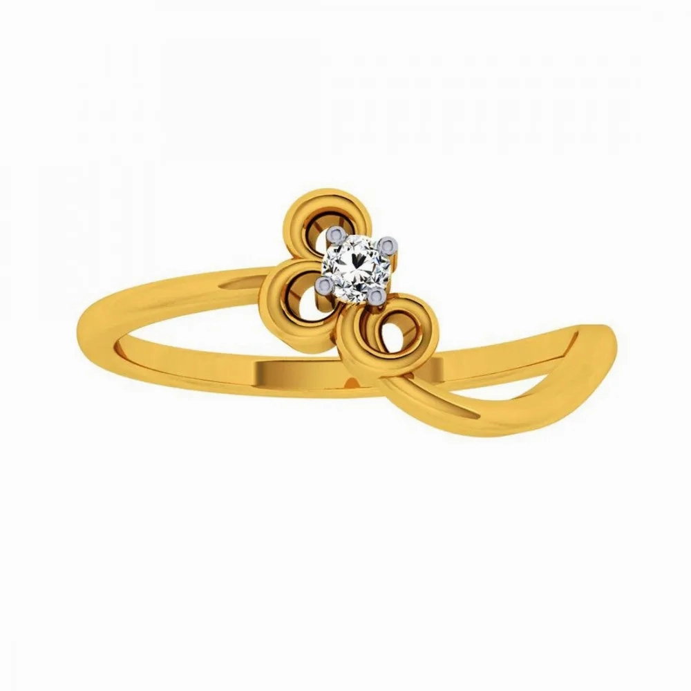 14KT (585) Yellow Gold Ring For Women