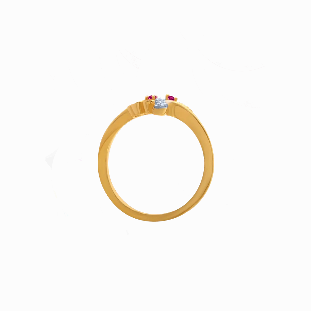 14KT (585) Yellow Gold Ring For Women