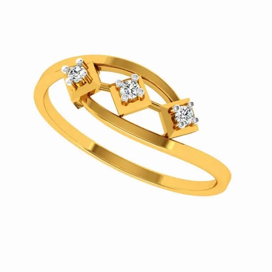 14KT (585) Yellow Gold Ring For Women