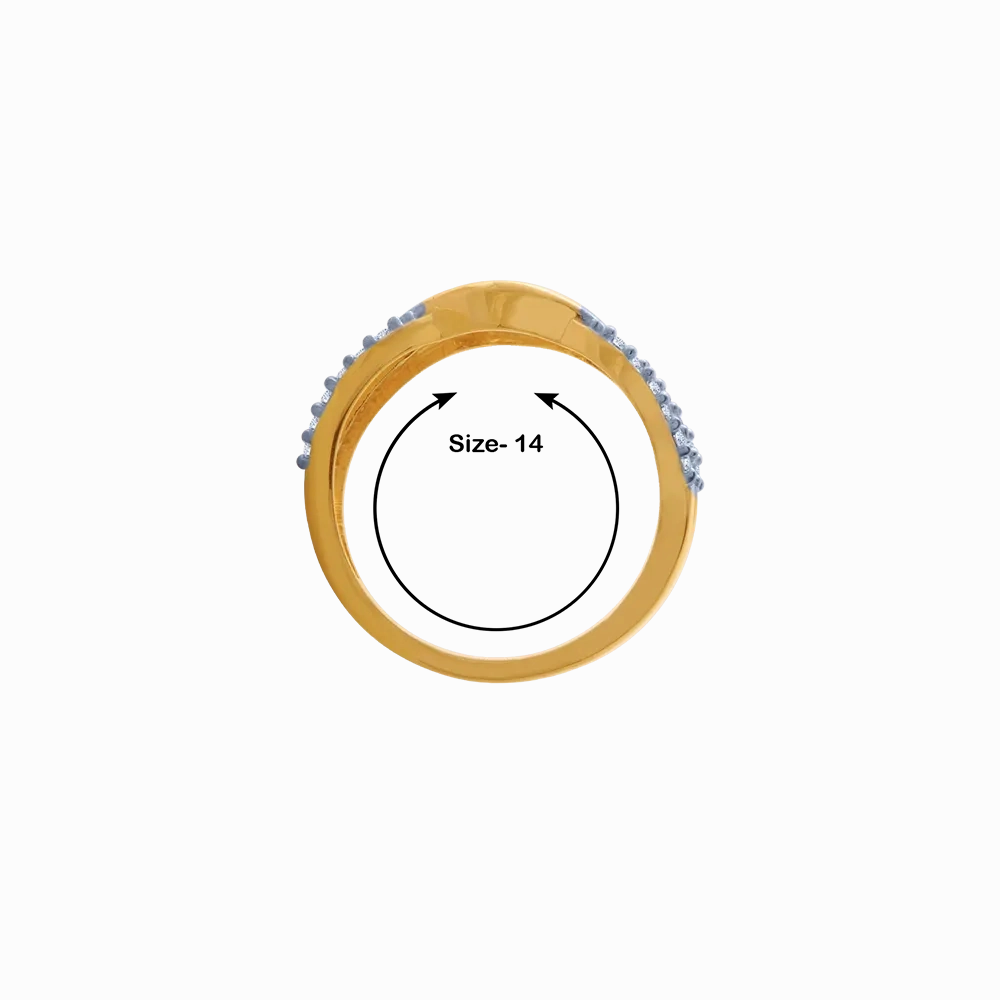 14KT (585) Yellow Gold Ring For Women