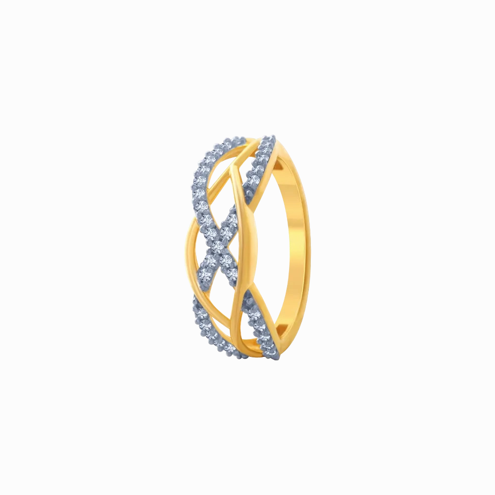 14KT (585) Yellow Gold Ring For Women