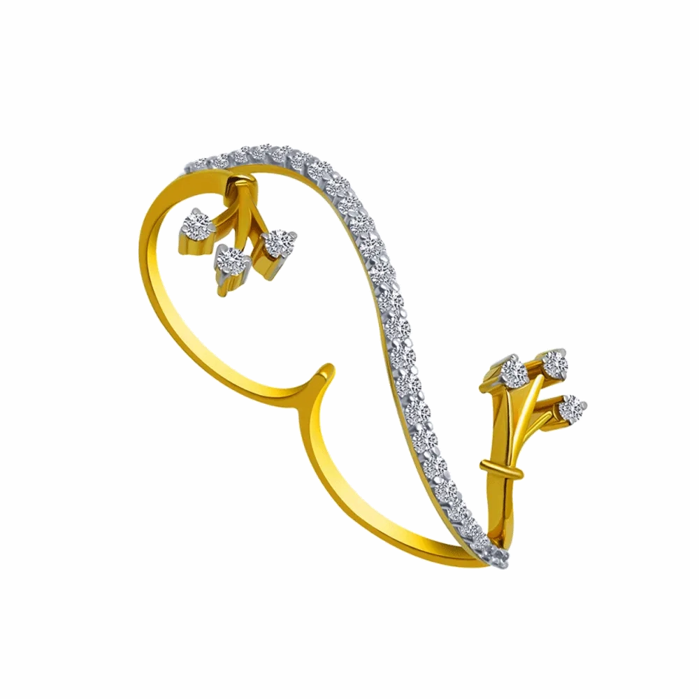 14KT (585) Yellow Gold Ring For Women