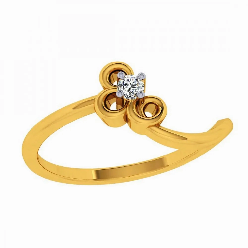 14KT (585) Yellow Gold Ring For Women