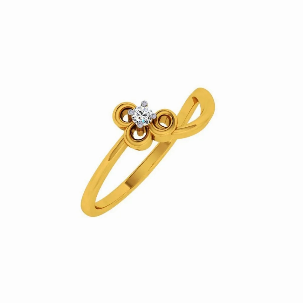 14KT (585) Yellow Gold Ring For Women