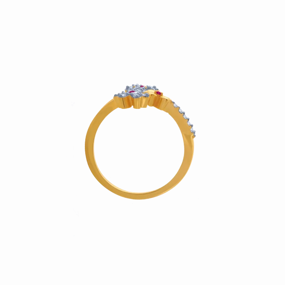 14KT (585) Yellow Gold Ring For Women