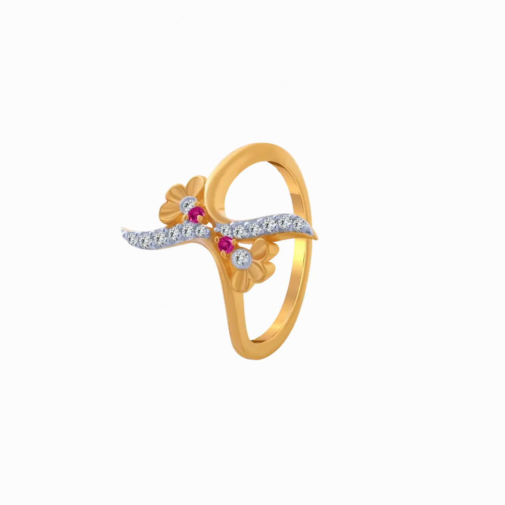 14KT (585) Yellow Gold Ring For Women