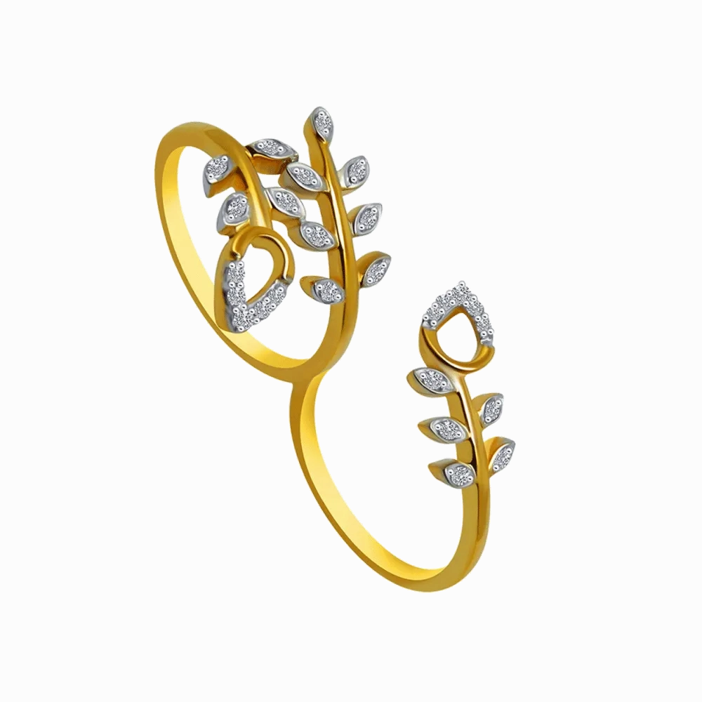 14KT (585) Yellow Gold Ring For Women