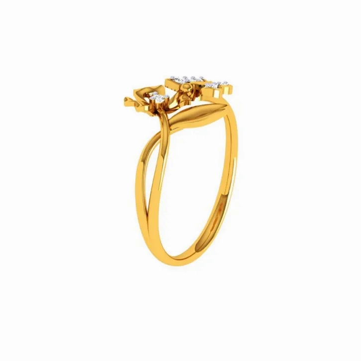14KT (585) Yellow Gold Ring For Women