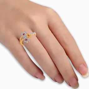 14KT (585) Yellow Gold Ring For Women
