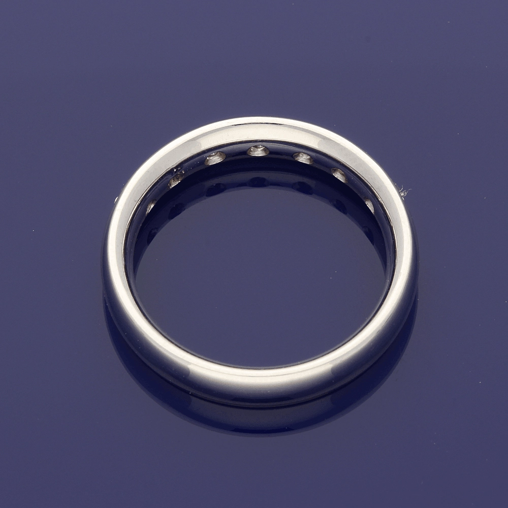 18ct White Gold Diamond 4mm Eternity Ring