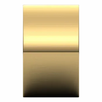 18K Yellow Gold 12 mm Standard Fit Flat Band