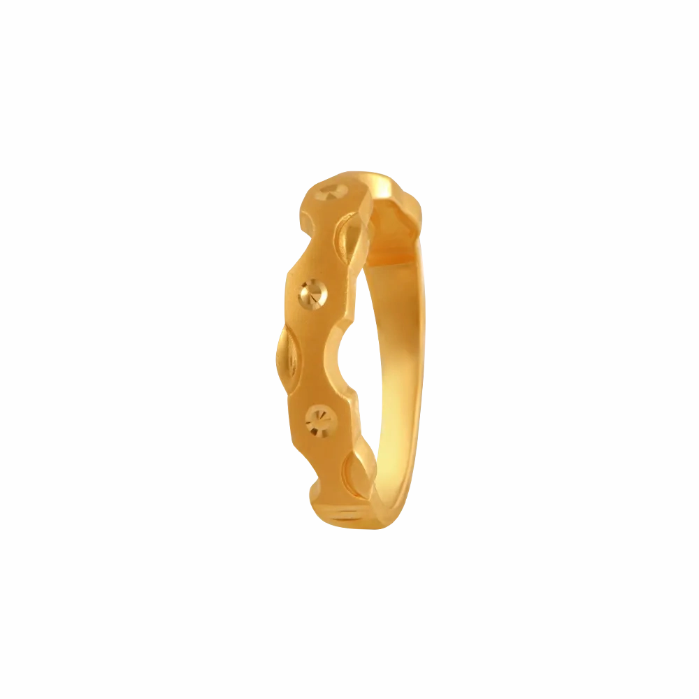 22k Solid Gold Rings From Goldlites Collection For Ladies