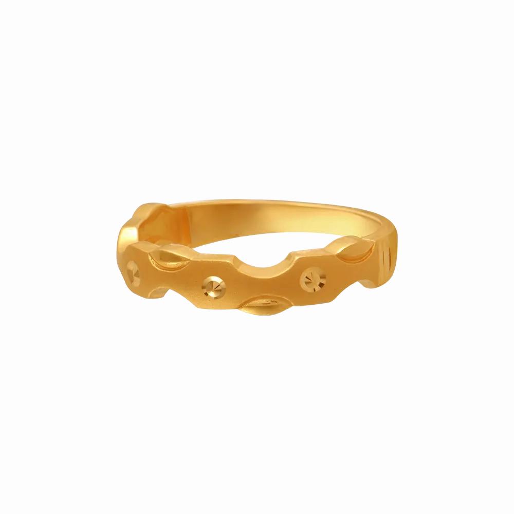 22k Solid Gold Rings From Goldlites Collection For Ladies