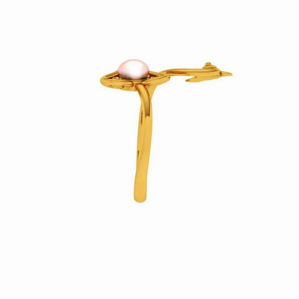 22KT (916) Yellow Gold Ring For Women
