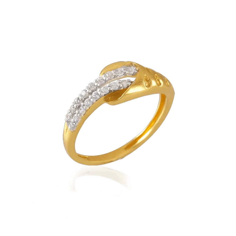 22KT Yellow Gold Ring For Women