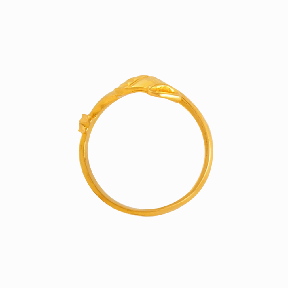 22KT Yellow Gold Ring For Women