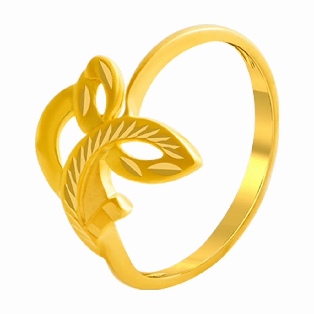 22KT Yellow Gold Ring For Women