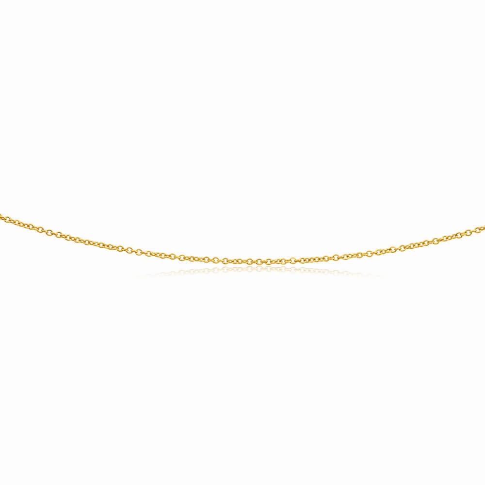 9ct Superb Yellow Gold Silver Filled Belcher Chain