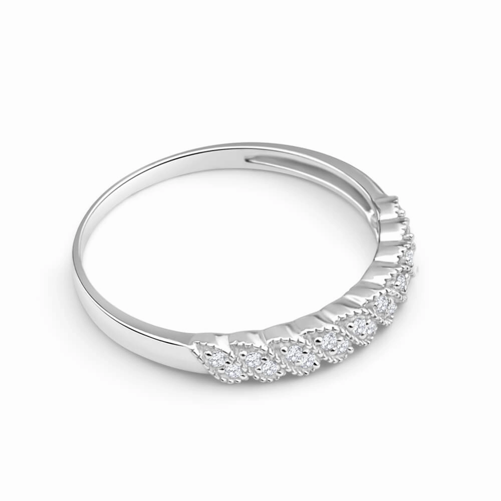 9ct White Gold Opulent Diamond Ring