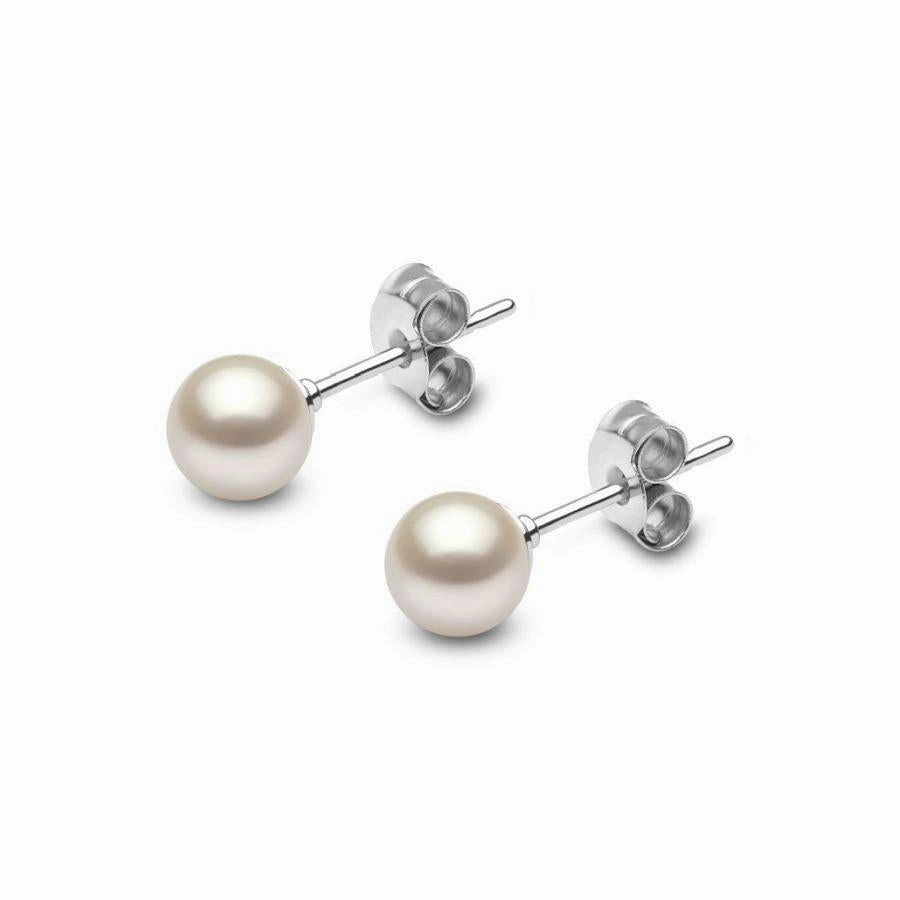 9ct White Gold Rnd Wht Cfwp 5x5.5mm
