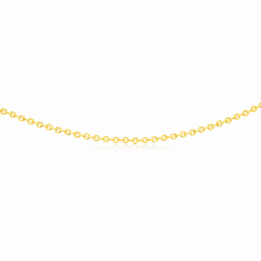 9ct Yellow Gold Belcher 45cm Chain