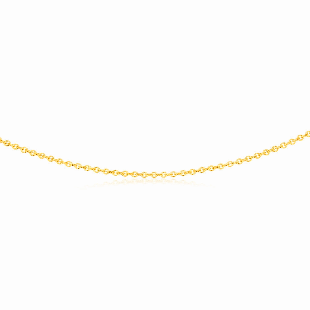 9ct Yellow Gold Belcher 45cm Chain