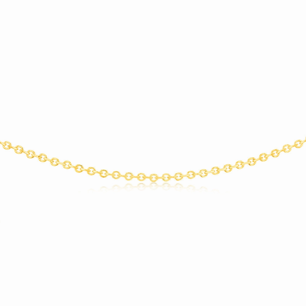 9ct Yellow Gold Belcher 45cm Chain