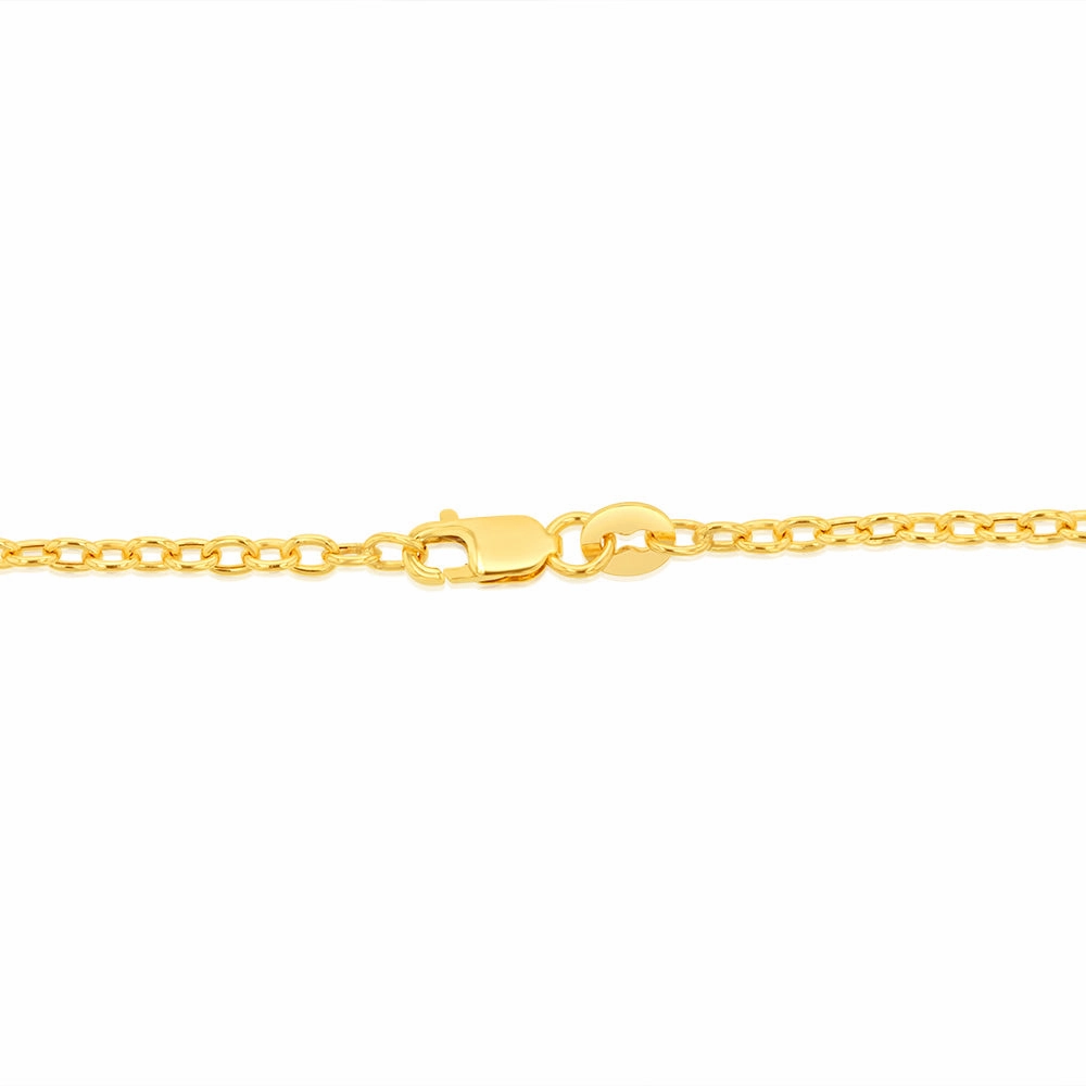 9ct Yellow Gold Belcher 60 Gauge 40cm Chain