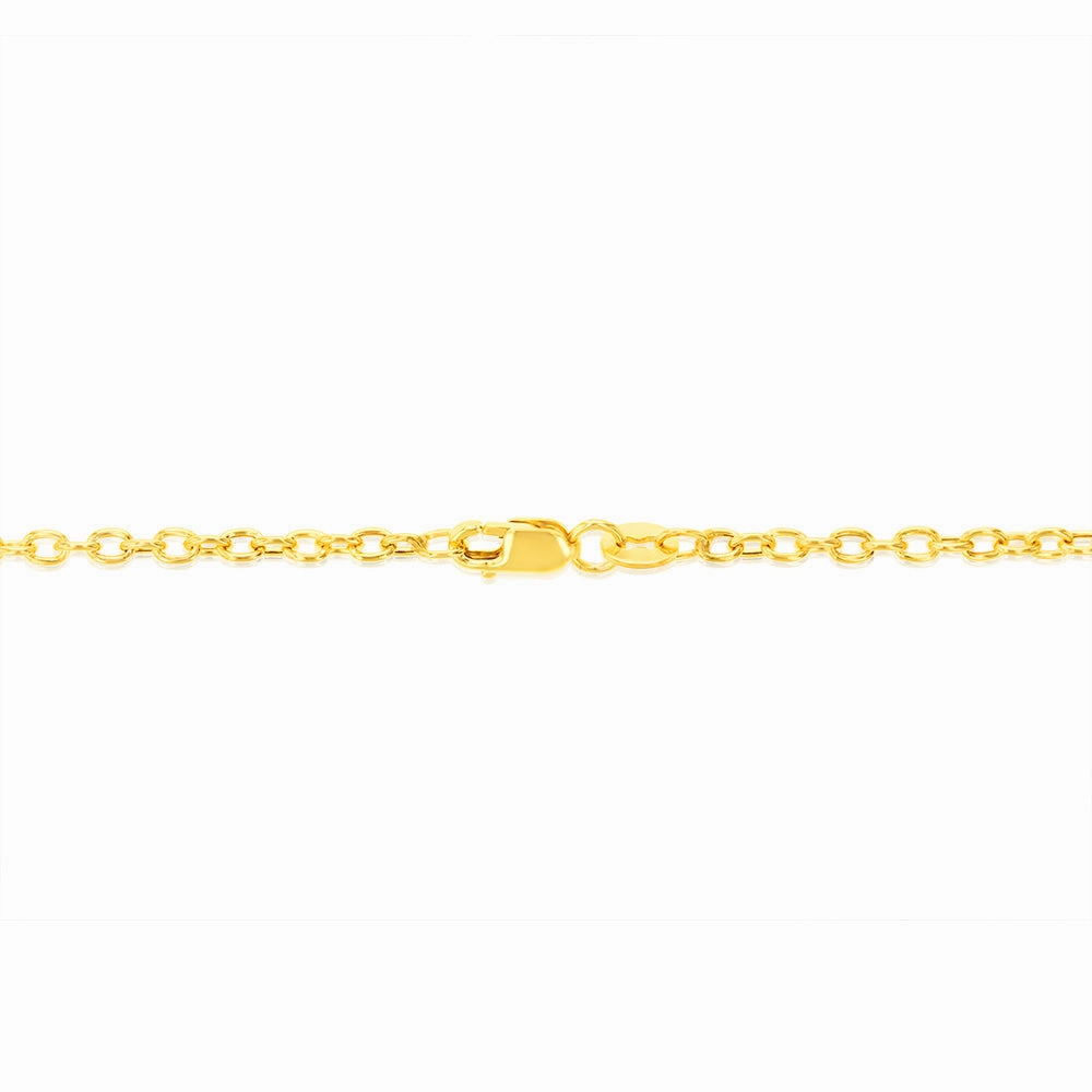 9ct Yellow Gold Belcher 60 Gauge 45cm Chain