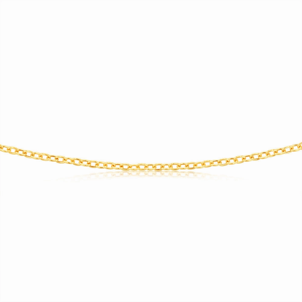 9ct Yellow Gold Belcher 60 Gauge 50cm Chain