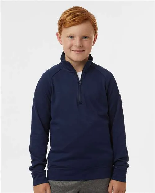 Adidas A4001 Youth Quarter-Zip Pullover