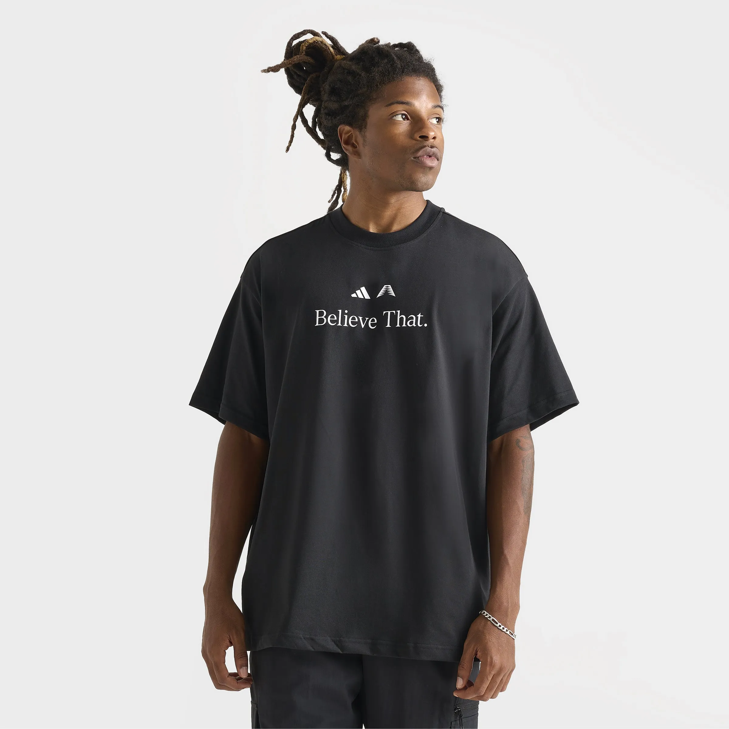 Adidas Adidas Anthony Edwards Believe That T-Shirt / Black
