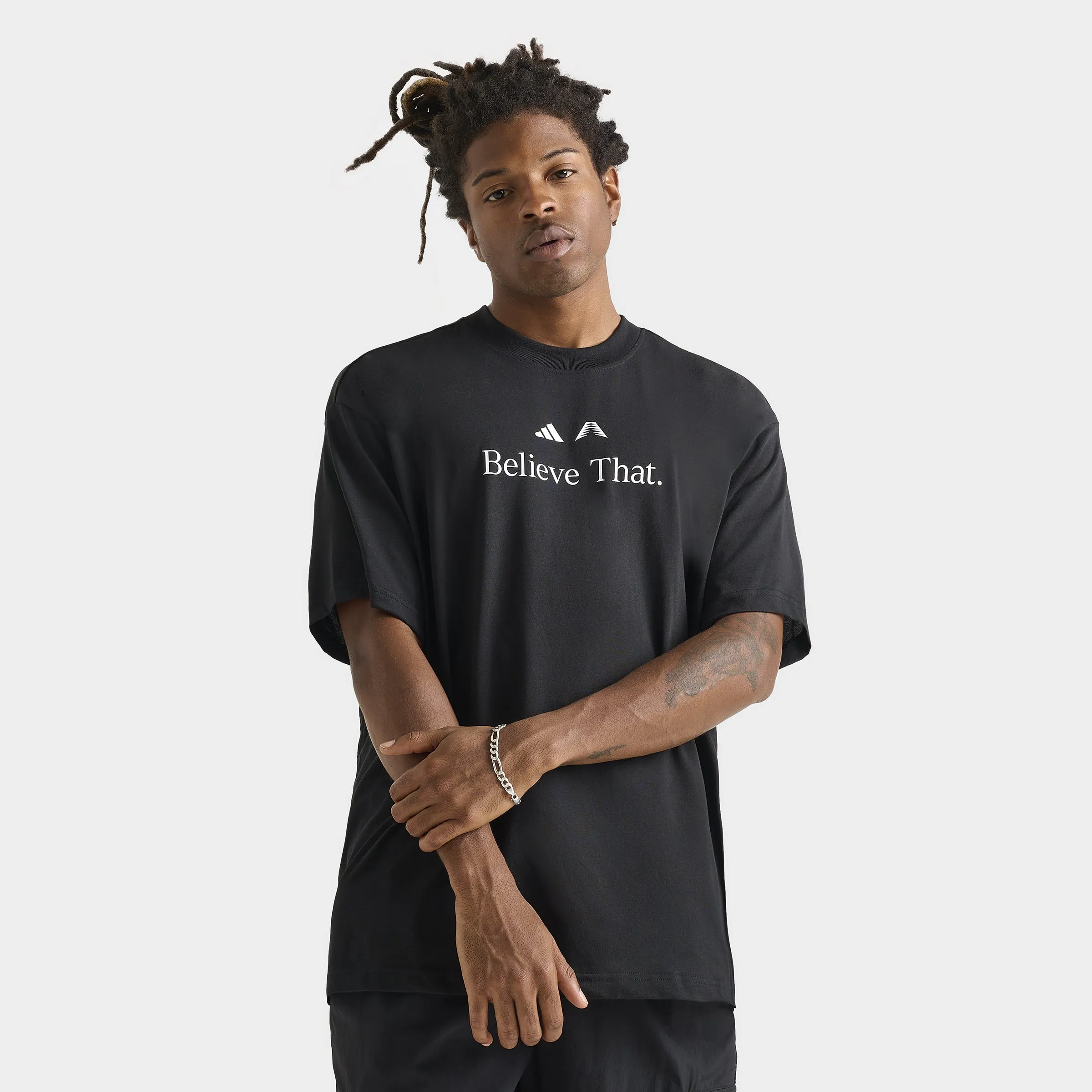 Adidas Adidas Anthony Edwards Believe That T-Shirt / Black
