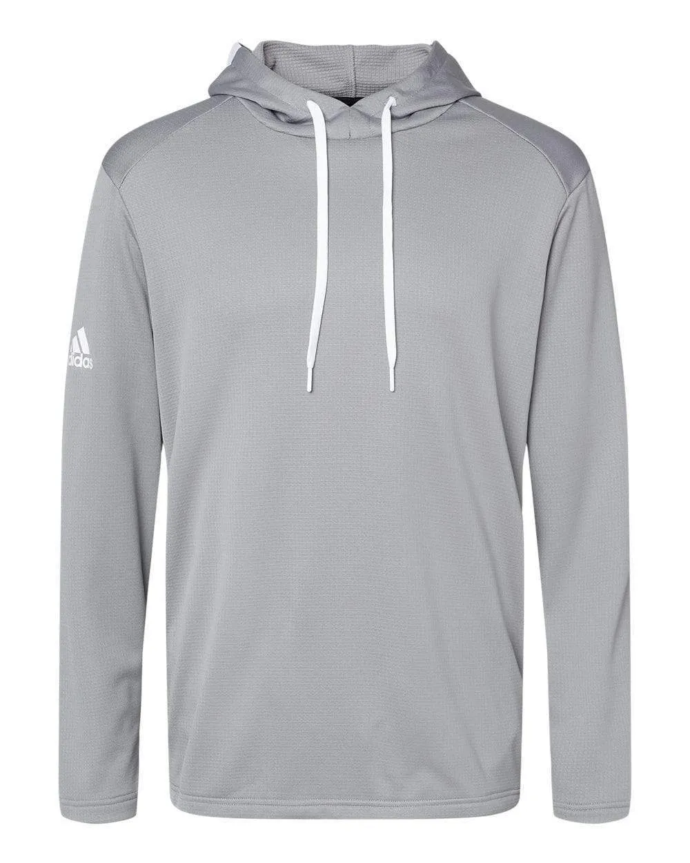 Adidas adidas - Men's Textured Mixed Media Hooded Sweatshirt