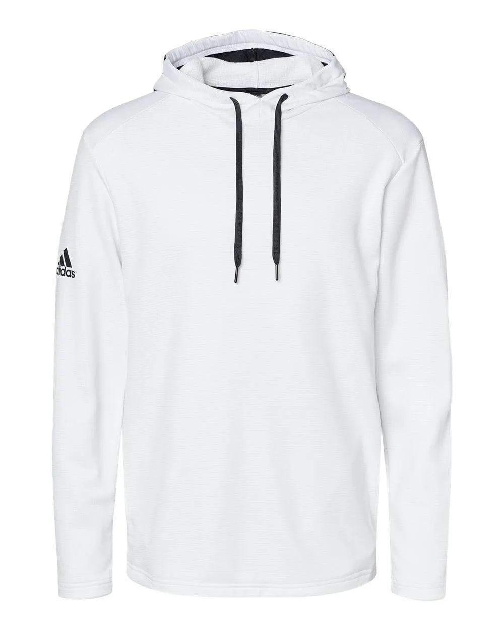 Adidas adidas - Men's Textured Mixed Media Hooded Sweatshirt