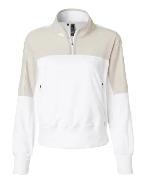 Adidas adidas - Women's Fleece Quarter-Zip Pullover