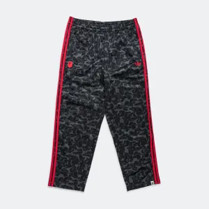 Adidas Clothing FB Track Pant AOP x BAPE - Black