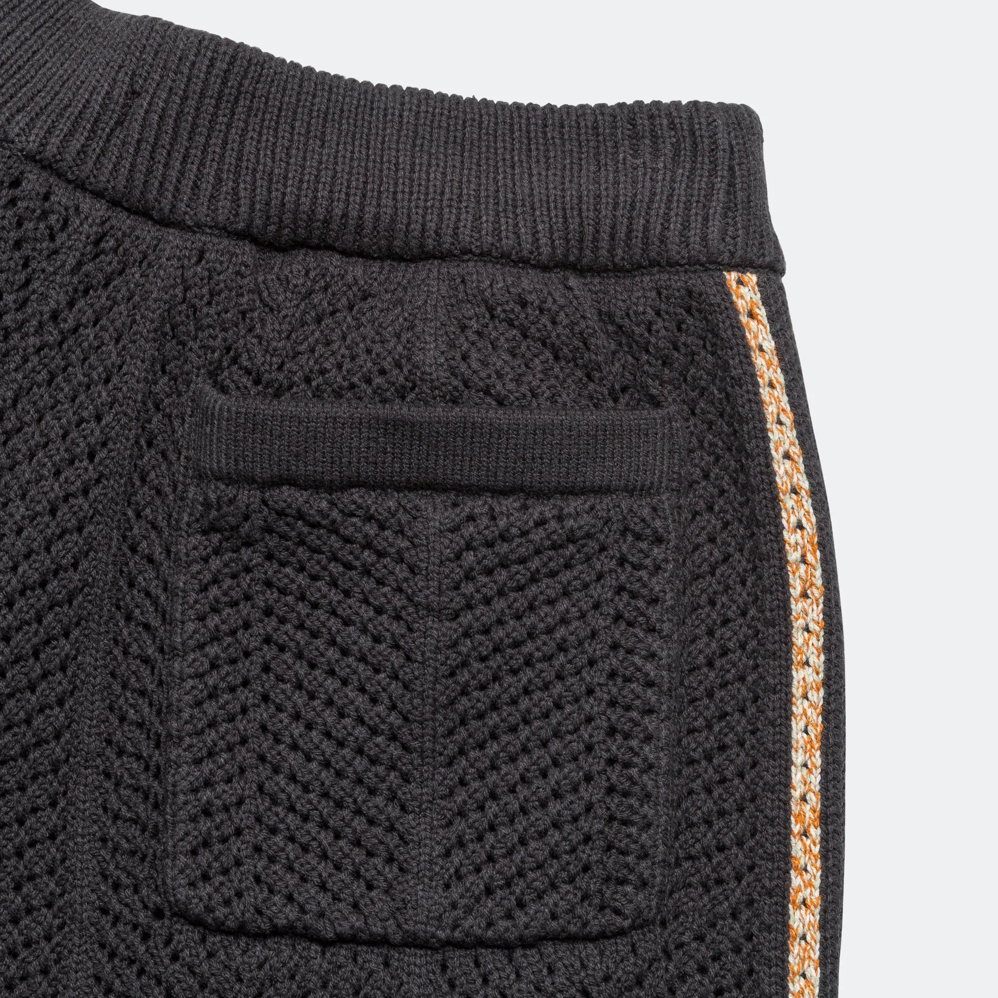 Adidas Clothing Knit Shorts by Edison Chen x CLOT - Carbon