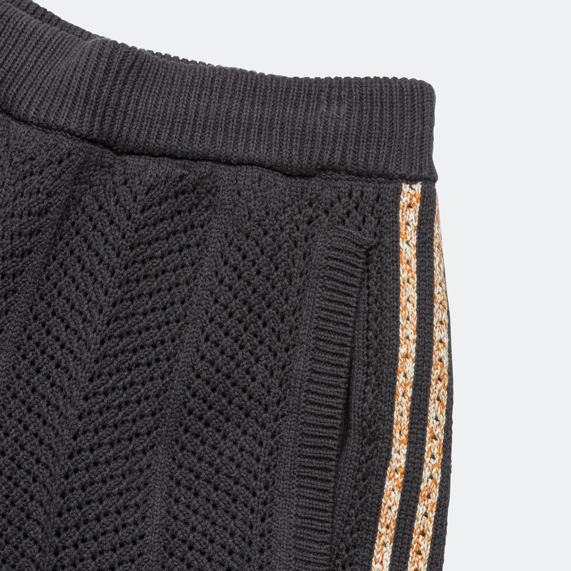 Adidas Clothing Knit Shorts by Edison Chen x CLOT - Carbon
