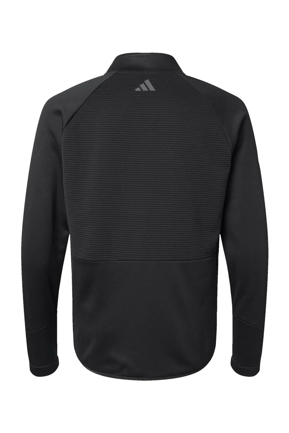 Adidas Mens 1/4 Zip Sweatshirt - Black