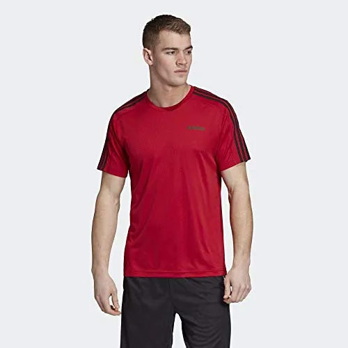 Adidas Men's D2M Tee 3S Nike Clothing