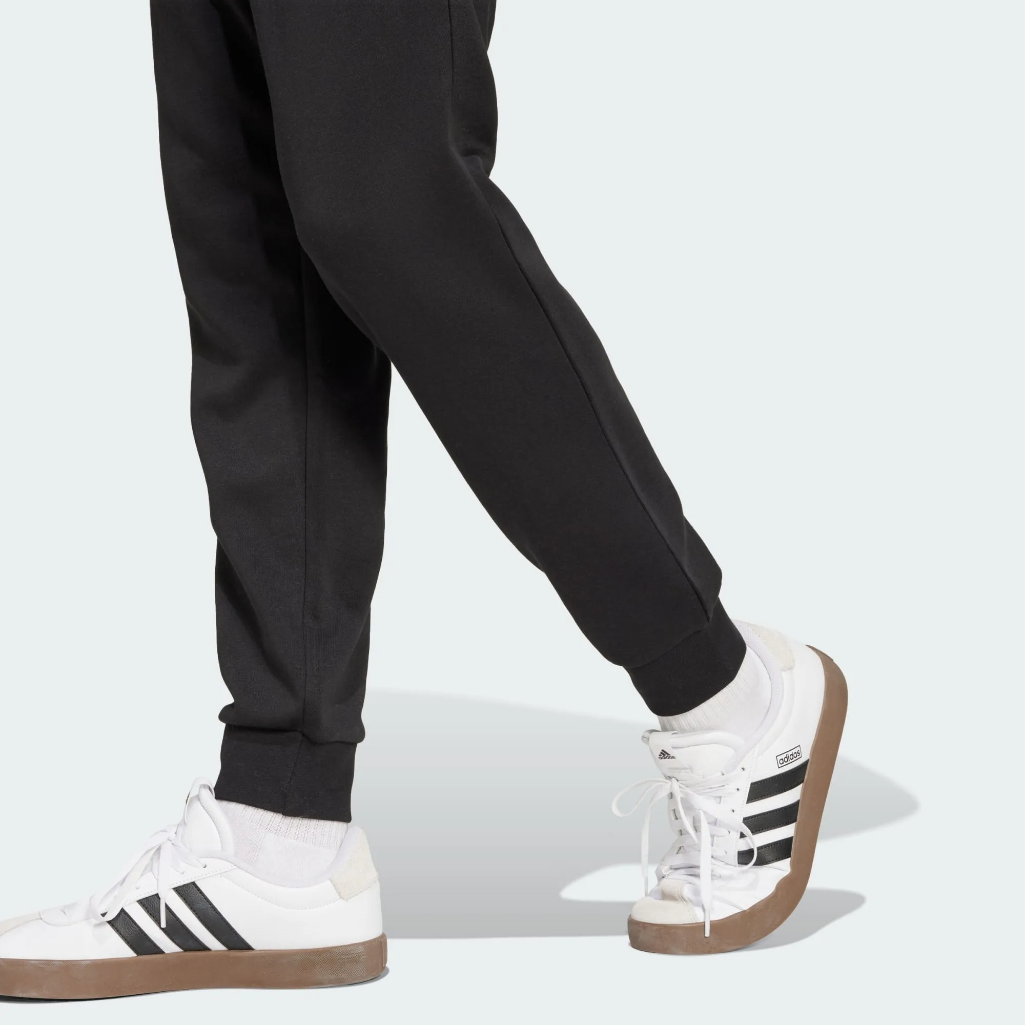 ADIDAS MEN'S ESSENTIALS FEELCOZY FLEECE BLACK PANT Cothing_Mens-Adidas