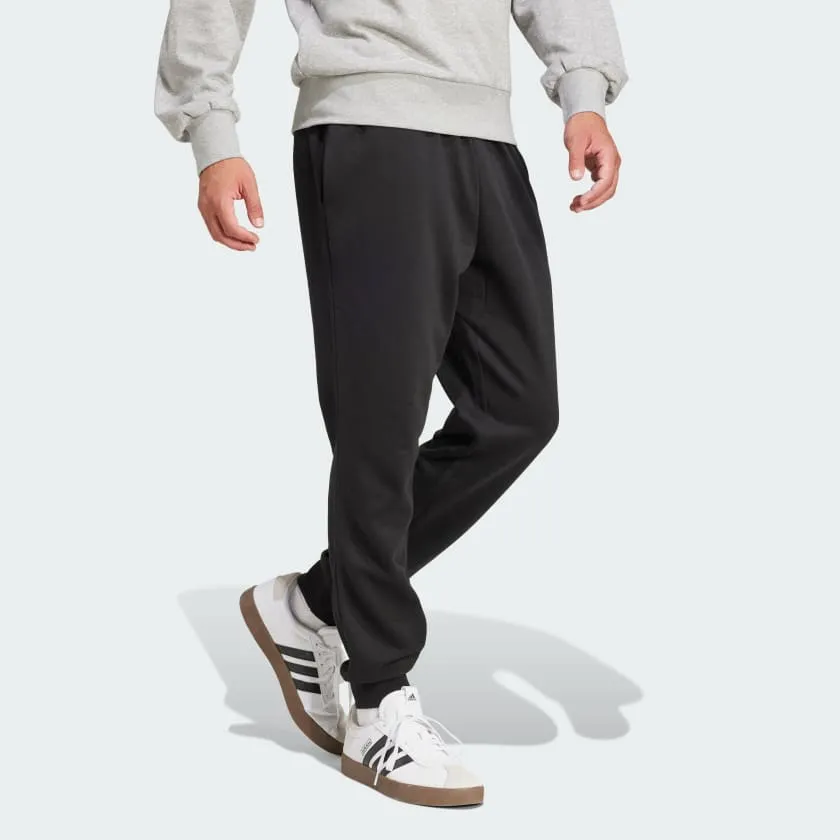 ADIDAS MEN'S ESSENTIALS FEELCOZY FLEECE BLACK PANT Cothing_Mens-Adidas