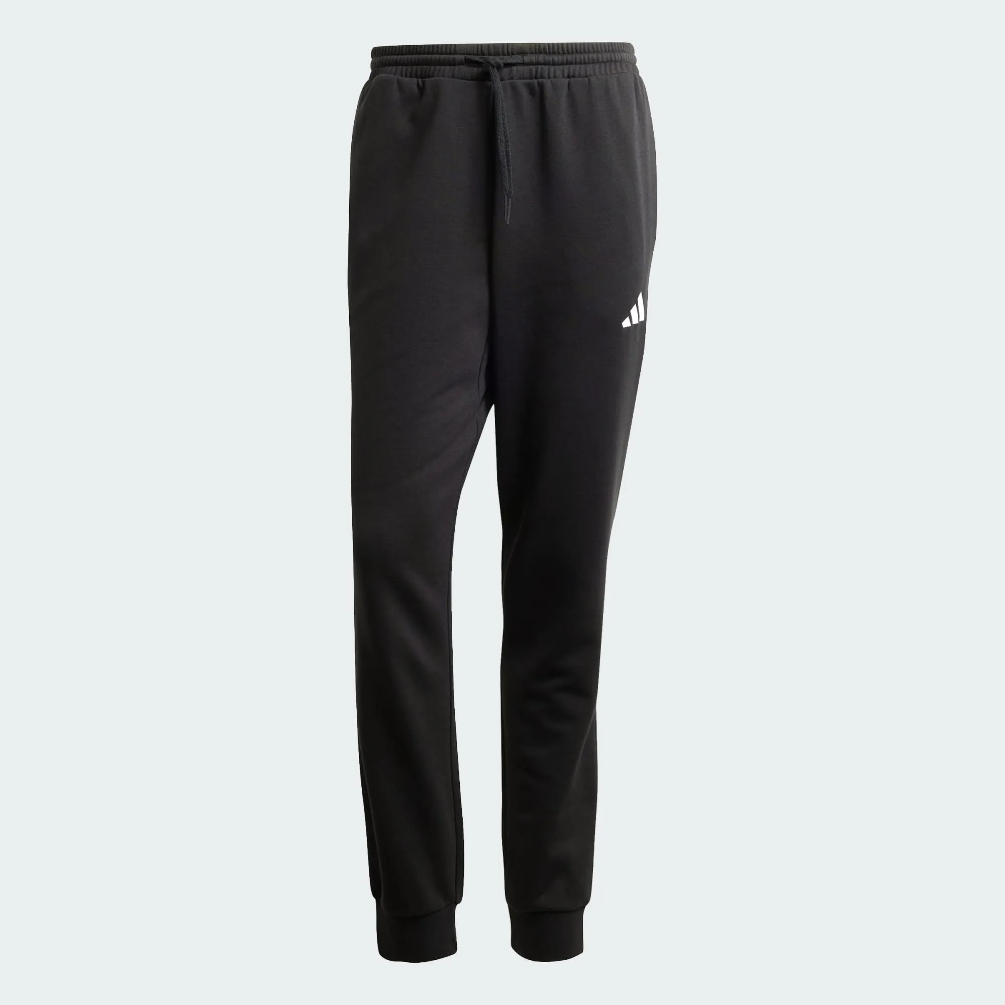ADIDAS MEN'S ESSENTIALS FEELCOZY FLEECE BLACK PANT Cothing_Mens-Adidas