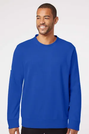 Adidas Mens Fleece Crewneck Sweatshirt - Collegiate Royal Blue
