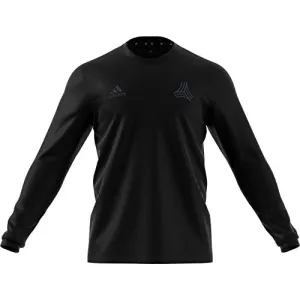 Adidas Mens Tan Logo Tee Ls T-Shirt Nike Clothing