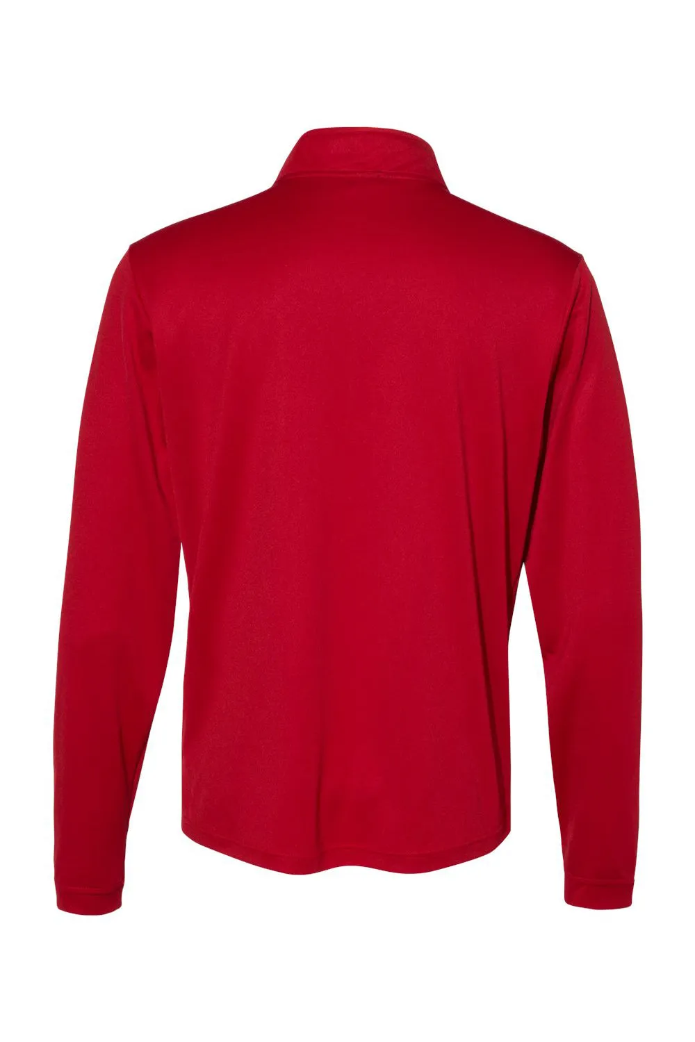 Adidas Mens UPF 50  1/4 Zip Sweatshirt - Power Red