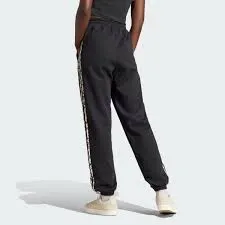 adidas Originals Leopard Luxe Track Women's Pants - Black Adidas Clothing